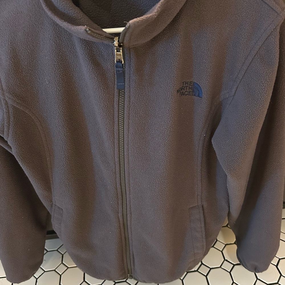 The North Face Charcoal Fleece Jacket